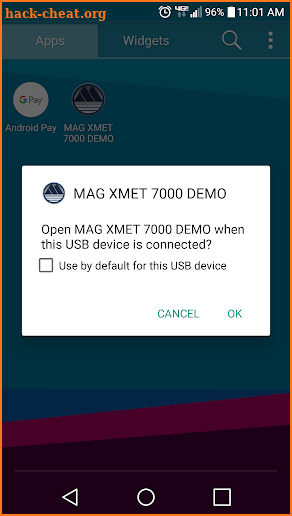 XMET 7000 CMB Demo screenshot