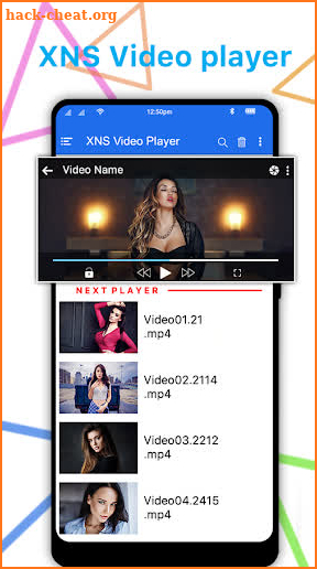 XNS Video Player - X Video Player 2020 screenshot