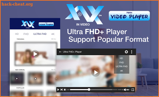 XNX Video Player - Desi Videos HD Player 2021 screenshot