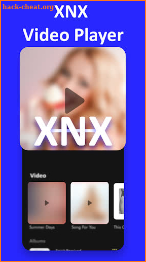 XNX Video Player - HD Video Player 2021 screenshot