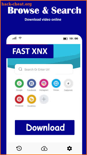 XNX🔥Browse with Video Downloader & XNX Video screenshot