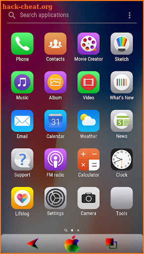 Xperia Theme | iOS X screenshot