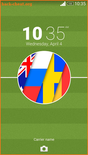 XPERIA™ Football 2018 Theme screenshot