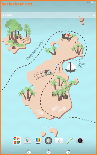 XPERIA™ Treasure Island Theme screenshot
