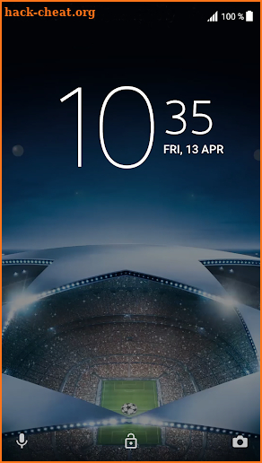 Xperia™ UCL Real Madrid C.F. Theme screenshot