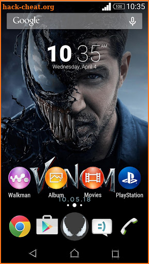 Xperia™ Venom Theme screenshot