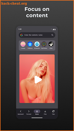 XPlay Browser screenshot