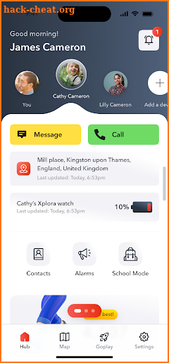 Xplora screenshot