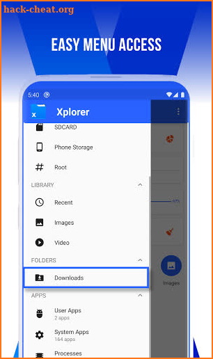 Xplore File Manager screenshot