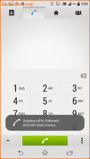 Xposed Call Blocker Unlock Key screenshot