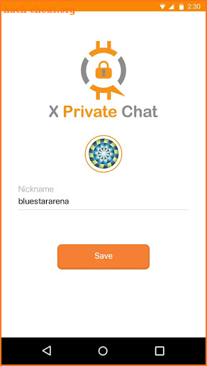 XPrivate Chat screenshot