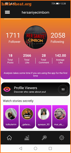 xProfile - Who Viewed My Profile for Instagram screenshot