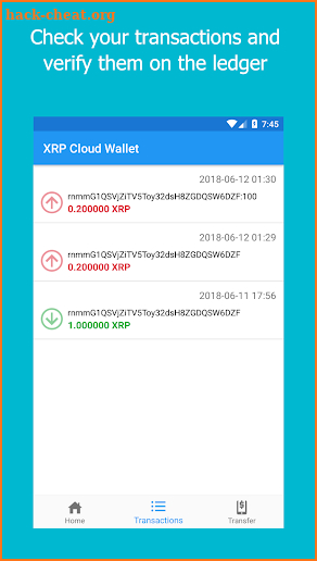 XRP Cloud Wallet - Free & Secure screenshot