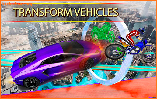 Xtreme Mega Ramp Impossible Car Stunts Racing screenshot
