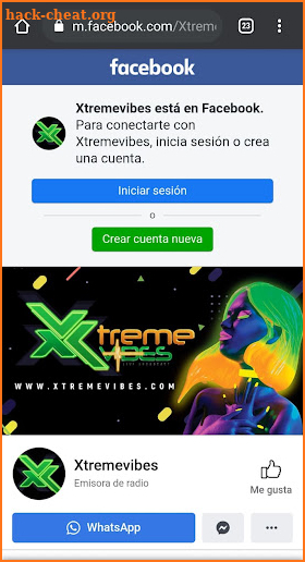 Xtremevibes screenshot
