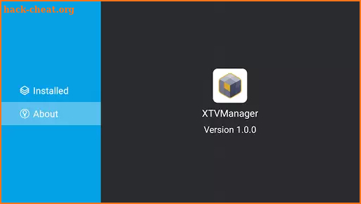 XTV Manager screenshot