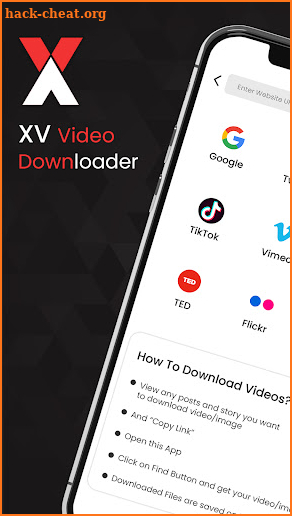 XV Video Downloader screenshot