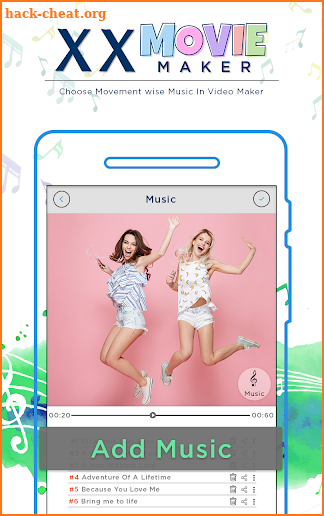 XX Photo Video Maker With Music - XX Movie Maker screenshot