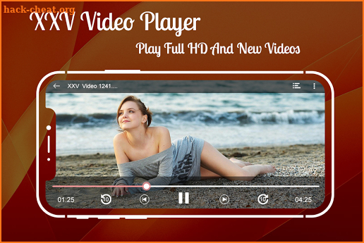 XXV Video Player screenshot