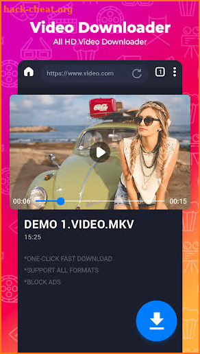 XXVI HD Video Downloader App screenshot