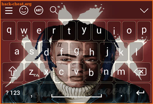 xXxTentacion Keyboard 2019 screenshot