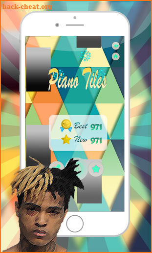 XXXTentacion Piano Tiles Game Challenge 2018 screenshot