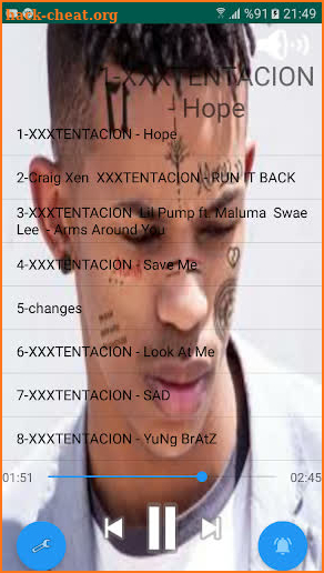 XXXTENTACION ringtone and songs screenshot