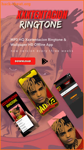 XXXTENTACION Ringtone & Wallpaper HD screenshot