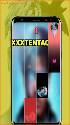 XXXTentacion tiles piano game screenshot