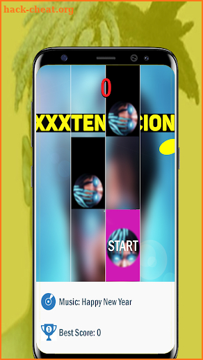 XXXTentacion tiles piano game screenshot