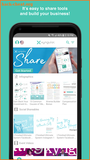 Xyngular Share screenshot