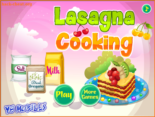 [Y8 Mobiles] Lasagna Cooking screenshot