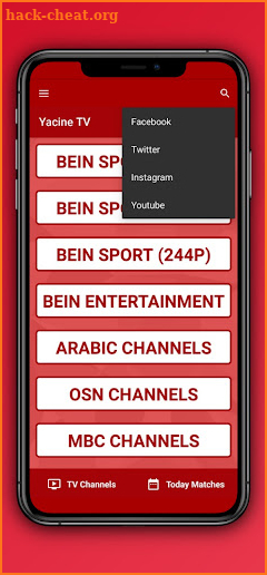 Yacine TV APK Guide screenshot