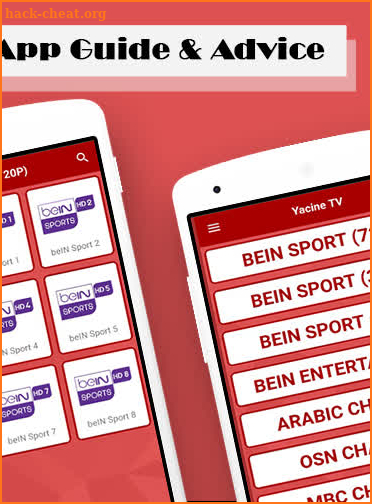 Yacine TV APK Guide 2K22 screenshot
