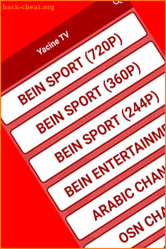 Yacine TV Bein Sport Pro TV screenshot