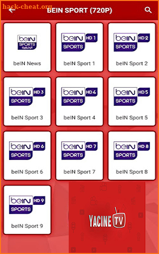 Yacine TV ياسين تيفي : Free Live Sport Guide 2021 screenshot
