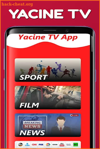 Yacine tv – ياسين تيفي  Free Sports app. screenshot