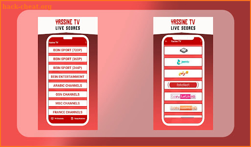 Yacine TV Live Score screenshot