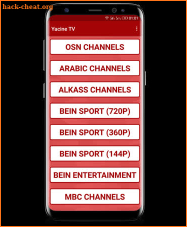 YACINE TV PREMIUM LIVE GUIDE screenshot