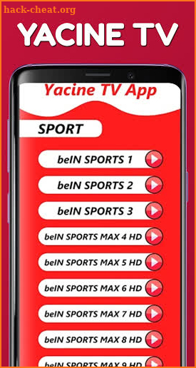 Yacine TV Pro Live Tips screenshot