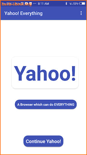 Yahoo! Everything screenshot