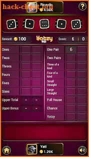 Yahtzee - Offline Dice Game screenshot