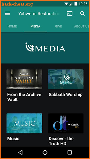 Yahweh's Restoration Ministry screenshot