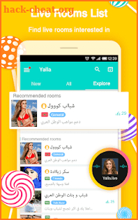 Yalla-Free Voice Chat Rooms screenshot
