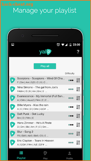 Yalp screenshot