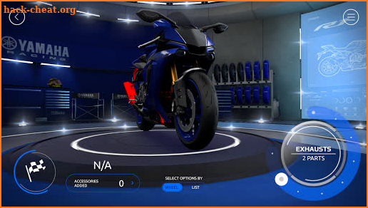 Yamaha MyGarage screenshot