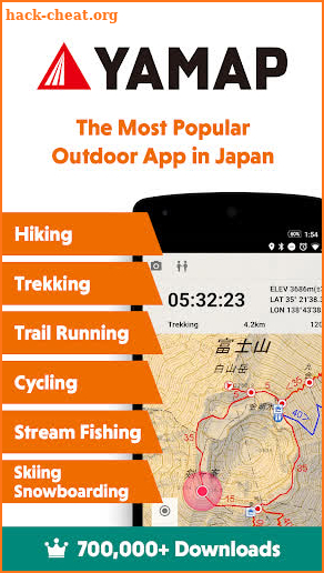 YAMAP - Social Trekking GPS App - screenshot