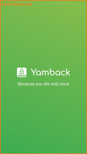 YamBack screenshot