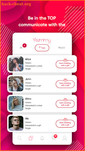 Yammy — New dating for free screenshot