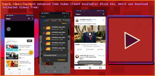 Yance Tube - Browser & Floating Player screenshot